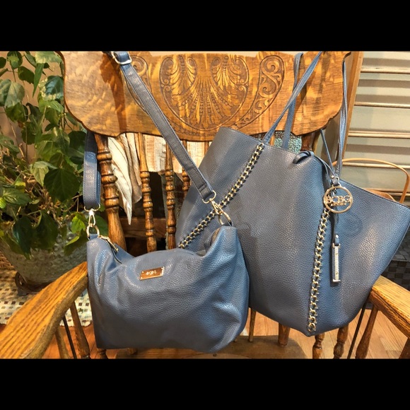 BCBG Handbags - BCBG Blue Bag in a Bag